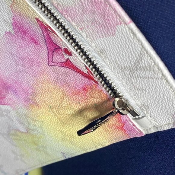 LOUIS VUITTON M45754 WatercolorMonogram Weekend Tote GM 2WAY Tote Bag Unused - Picture 11 of 14